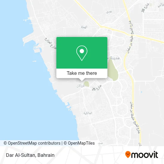 Dar Al-Sultan map