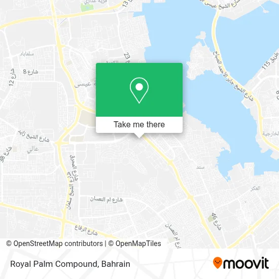 Royal Palm Compound map