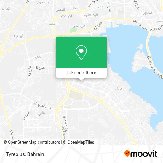 Tyreplus map