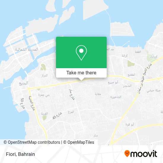Fiori map