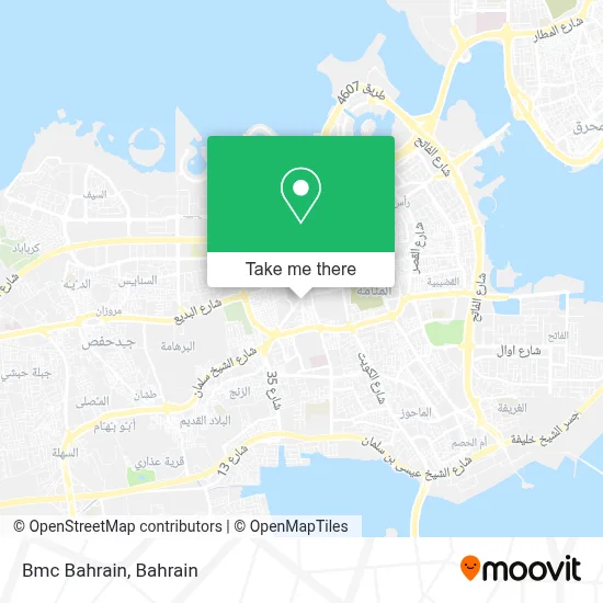 Bmc Bahrain map