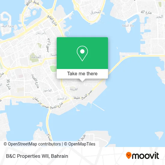 B&C Properties Wll map