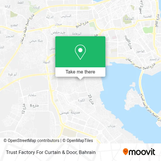 Trust Factory For Curtain & Door map