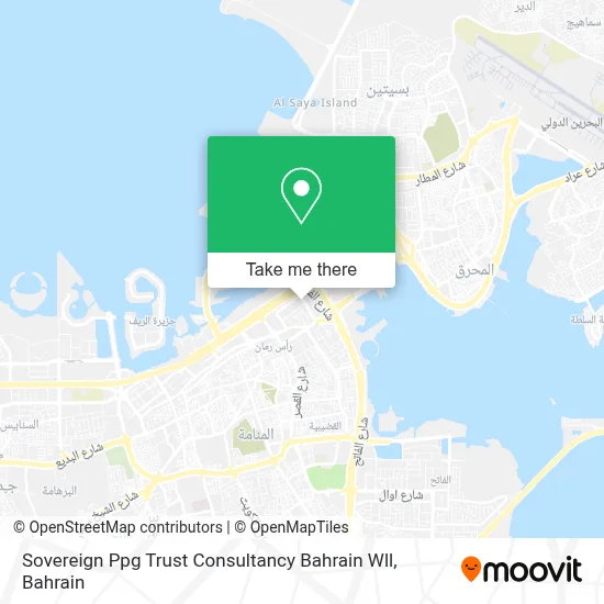 Sovereign Ppg Trust Consultancy Bahrain Wll map