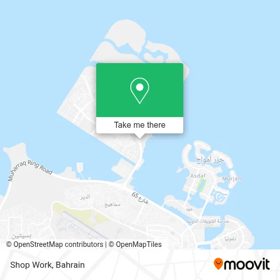 Shop Work map