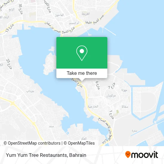Yum Yum Tree Restaurants map