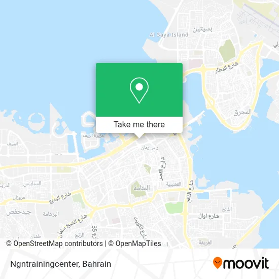 Ngntrainingcenter map
