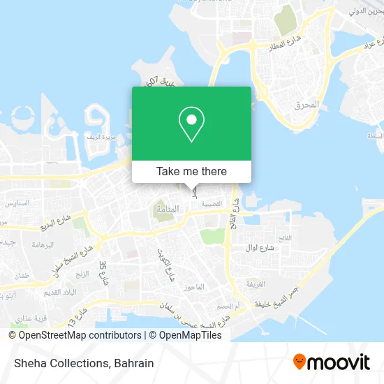 Sheha Collections map