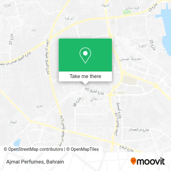 Ajmal Perfumes map