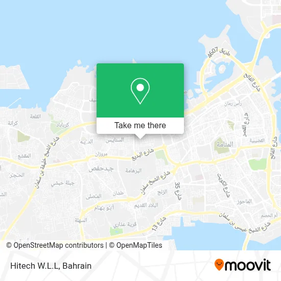 Hitech W.L.L map