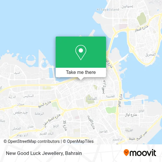 New Good Luck Jewellery map