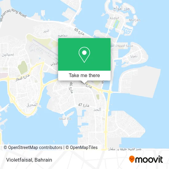 Violetfaisal map