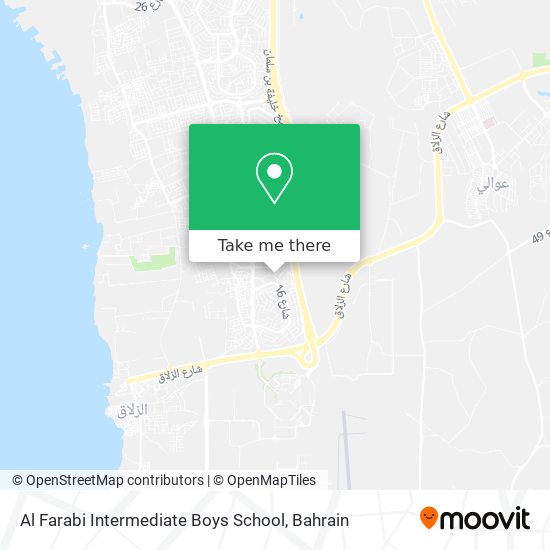 Al Farabi Intermediate Boys School map