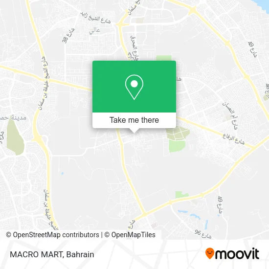 MACRO MART map