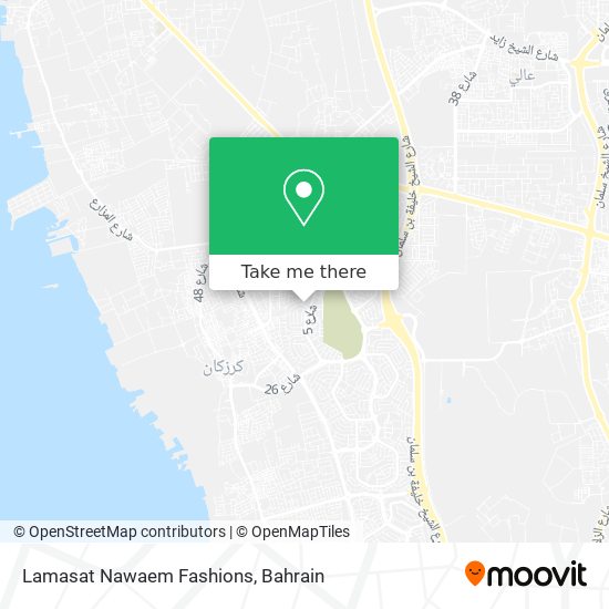 Lamasat Nawaem Fashions map