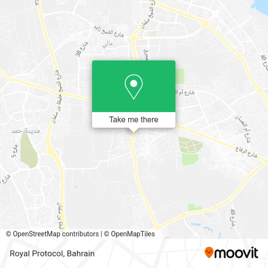 Royal Protocol map
