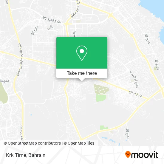 Krk Time map