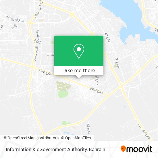 Information & eGovernment Authority map