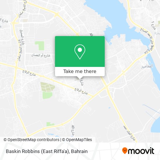 Baskin Robbins (East Riffa'a) map