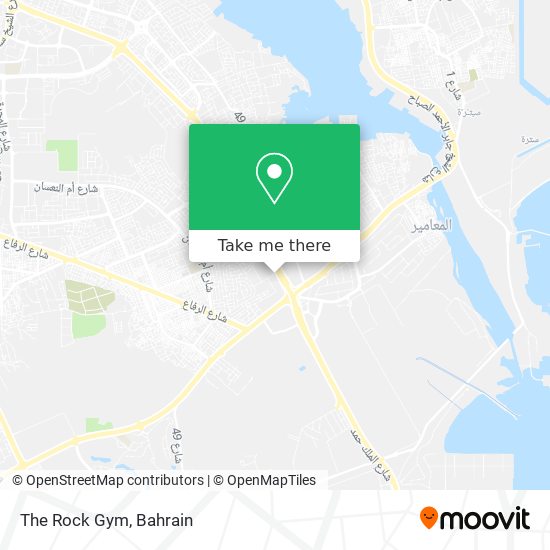 The Rock Gym map