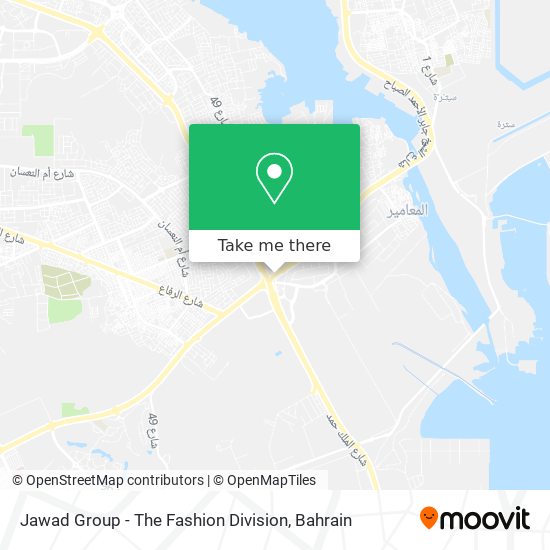 Jawad Group - The Fashion Division map
