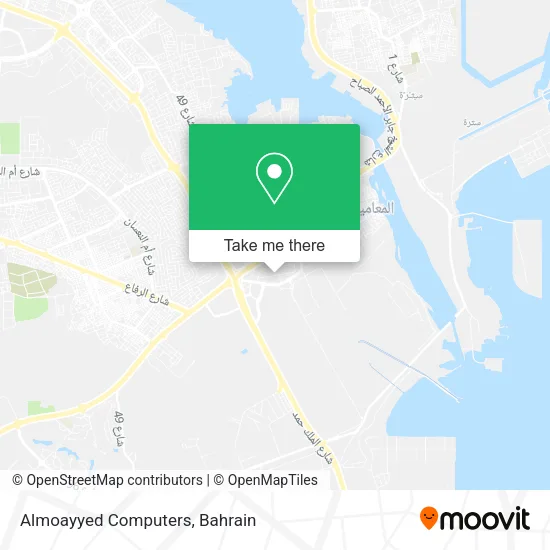 Almoayyed Computers map