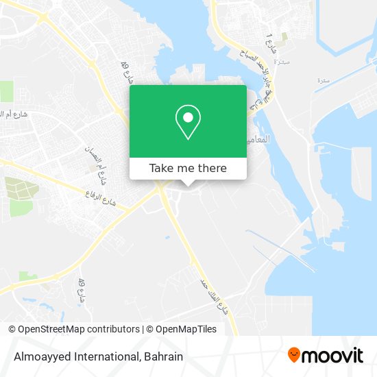 Almoayyed International map