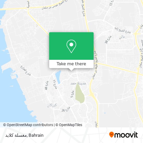 مغسلة كلايد map
