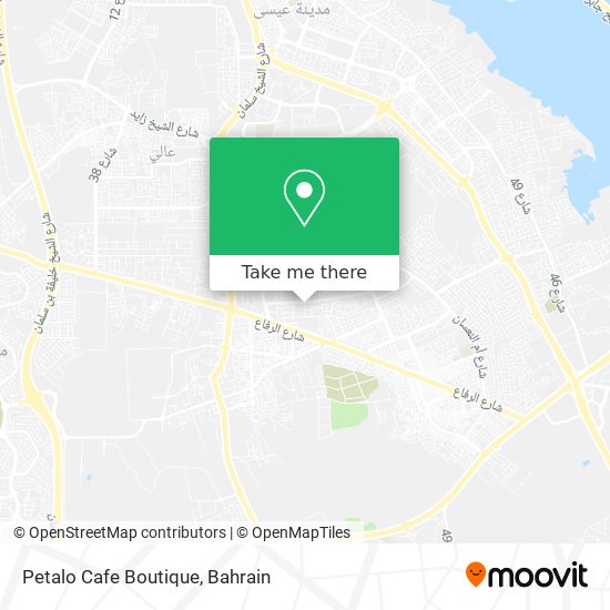 Petalo Cafe Boutique map