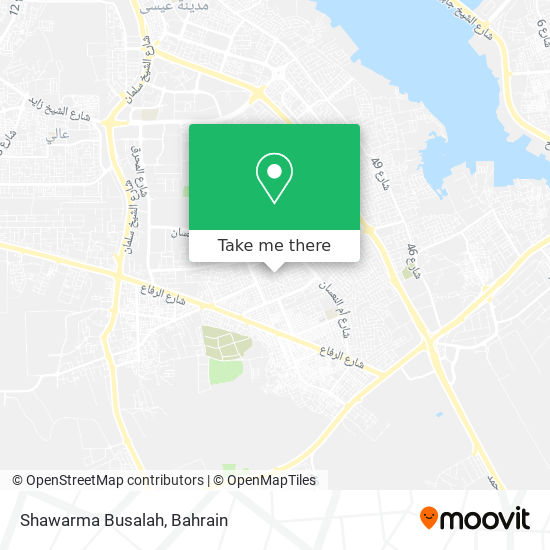 Shawarma Busalah map