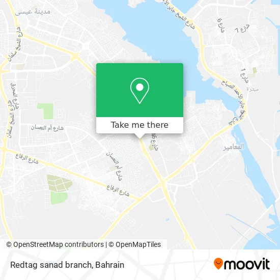 Redtag sanad branch map
