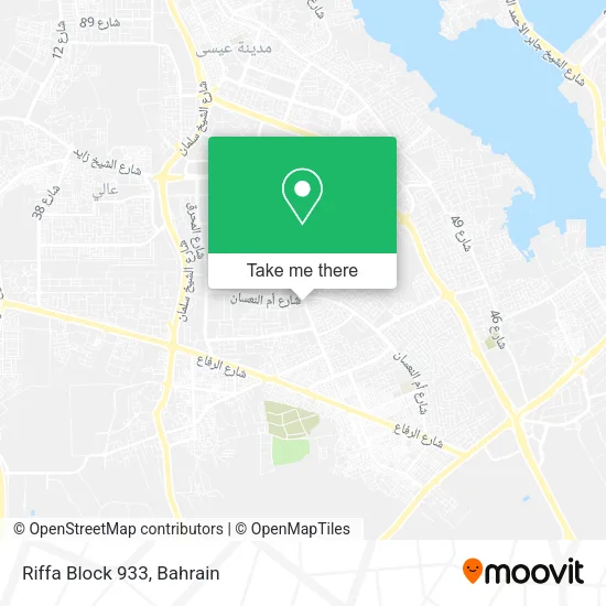 Riffa Block 933 map