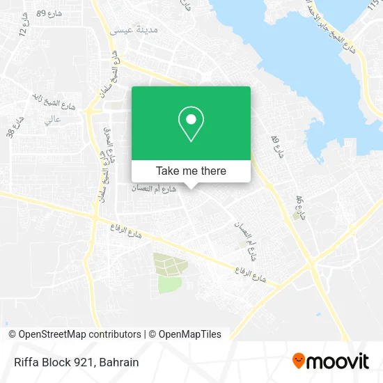 Riffa Block 921 map