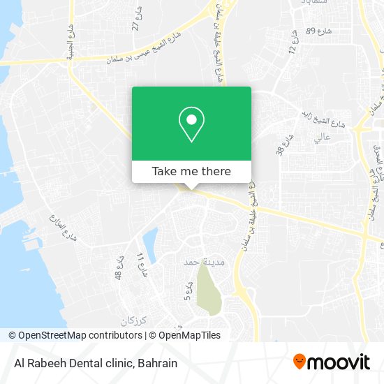 Al Rabeeh Dental clinic map