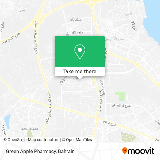 Green Apple Pharmacy map