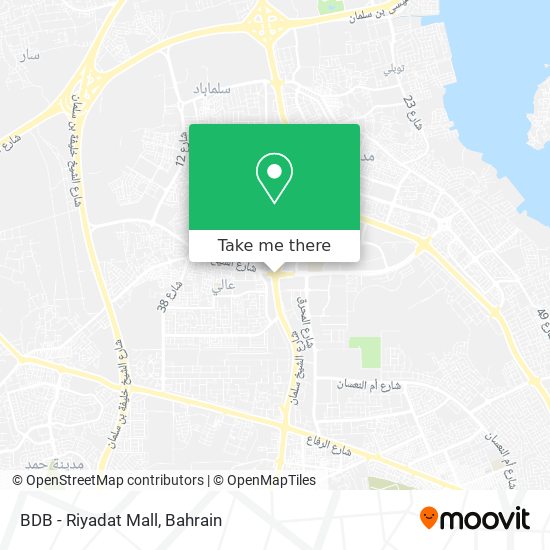 BDB - Riyadat Mall map