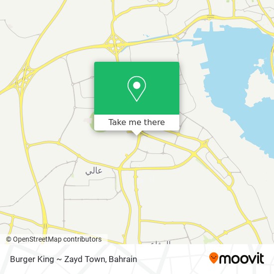 Burger King ~ Zayd Town map