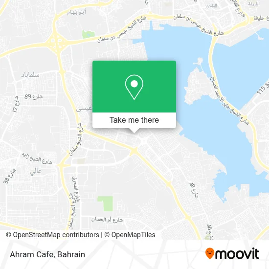 مقهى الاهرام map