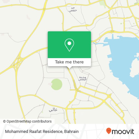 Mohammed Raafat Residence map