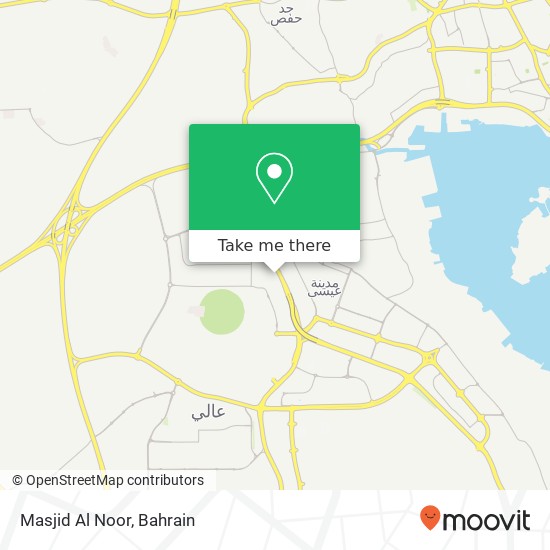 Masjid Al Noor map