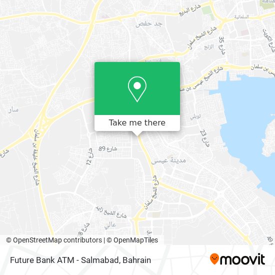 Future Bank ATM - Salmabad map