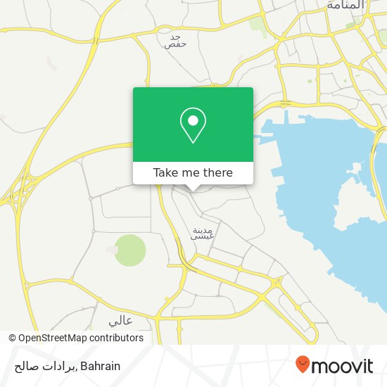 برادات صالح map