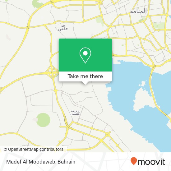 Madef Al Moodaweb map