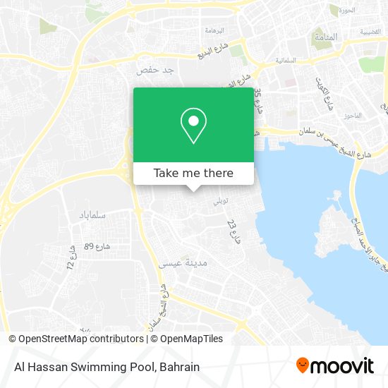 Al Hassan Swimming Pool map