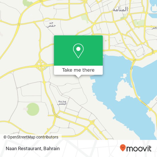 Naan Restaurant map