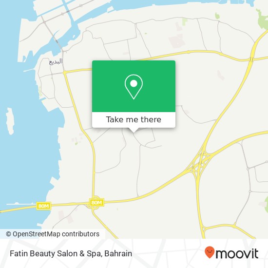 Fatin Beauty Salon & Spa map