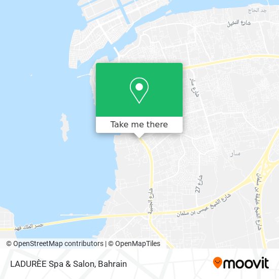 LADURÈE Spa & Salon map