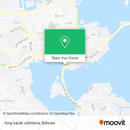 king karak cafeteria map