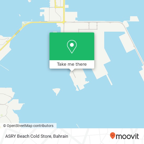 ASRY Beach Cold Store map