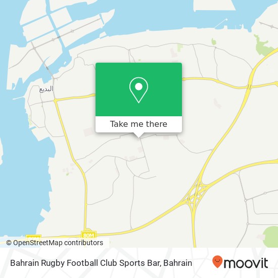 Bahrain Rugby Football Club Sports Bar map